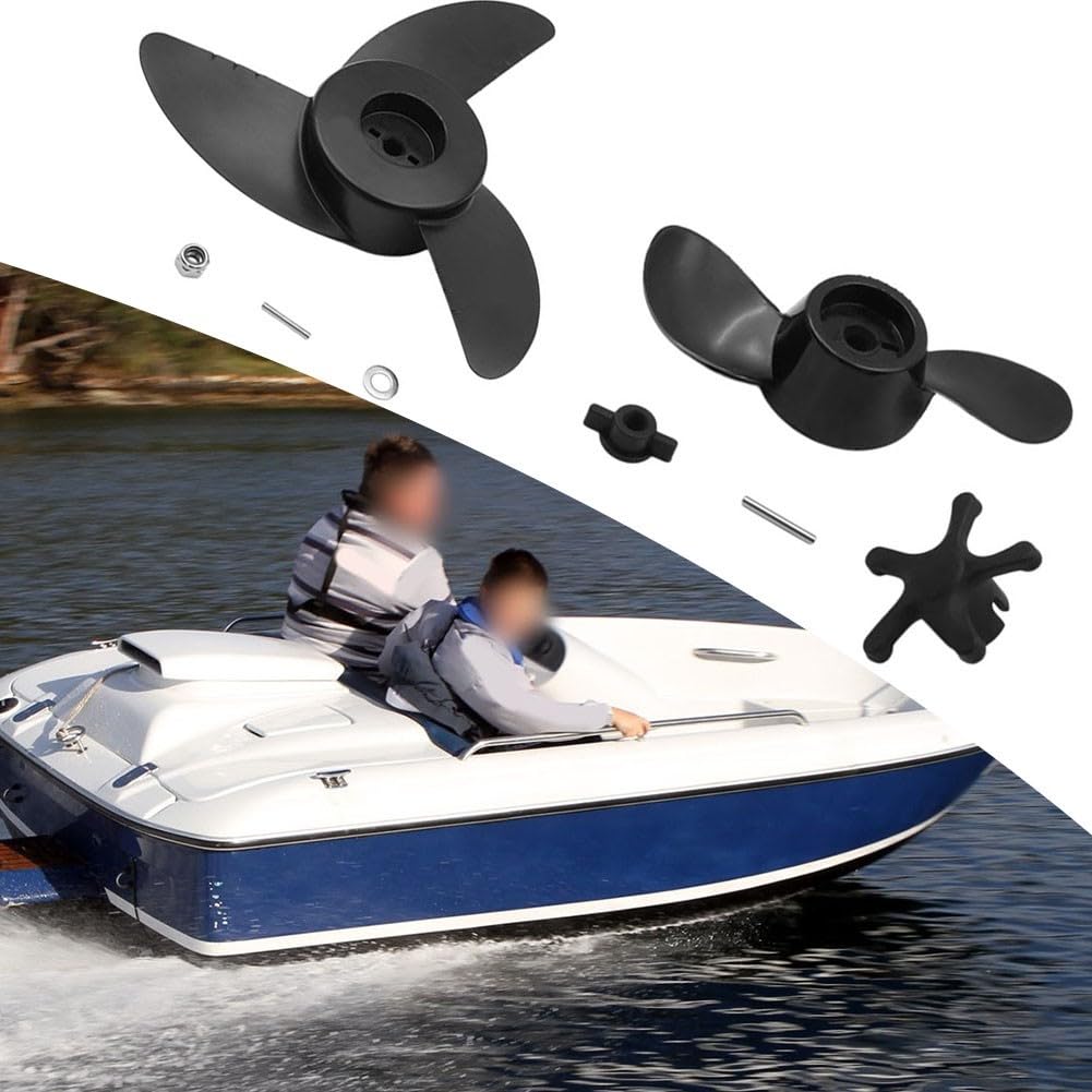 Elica marina per motori fuoribordo elettrici, compatibile con SUNELEXE, Savylor, Marina, Watersnake (11,8 kg)