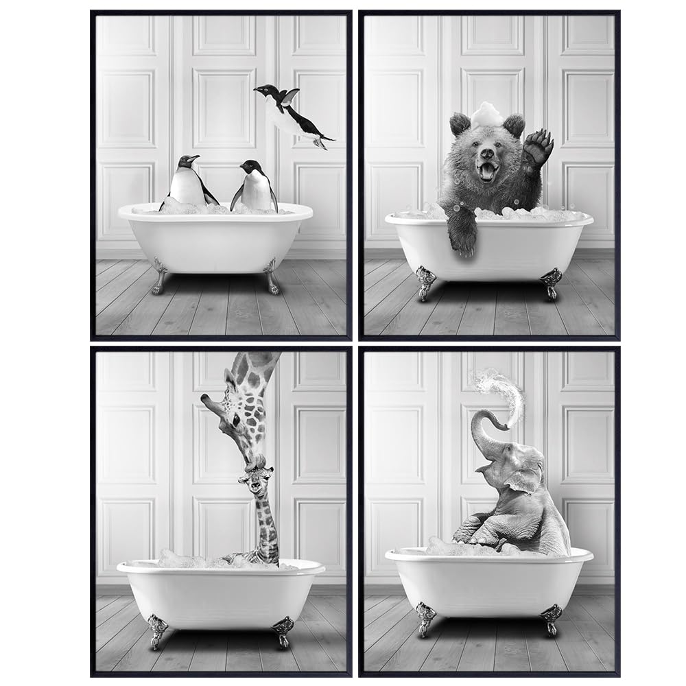 Amazon.com: Bath Wall Decor LARGE 11x14 - Bathroom Decor for Women Kids ...
