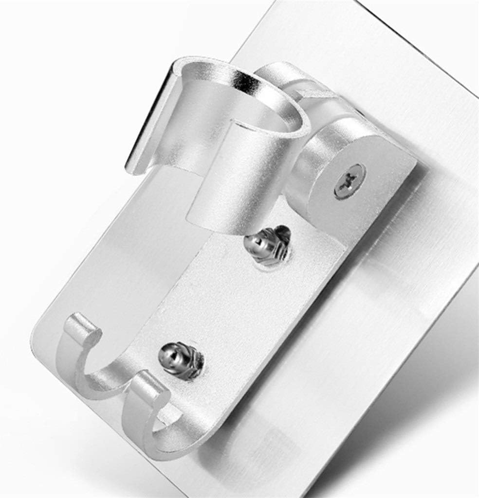 Space Aluminum Traceless Nail-Free Adjustable Shower Nozzle Mount Brackets Seat Rack Bathroom Parts Bath Accessories
