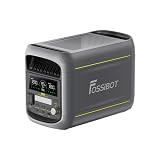 FOSSiBOT Polska F1800 Przenośna Elektrownia 1024Wh LiFePO4 -Stacja Zasilania, 1800W Power station 7 portów，2+3 letnia gwarancja 113