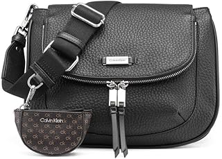 Calvin Klein womens Zulle Flap Organizational Messenger