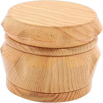 Grinder 2.5 in Hard steel material wood grain spray finish