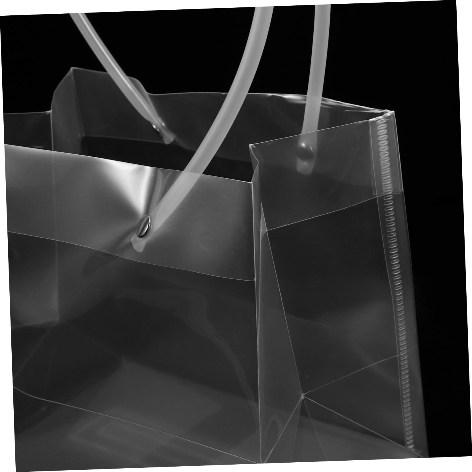 Ipetboom 2 Set Borsa Di Fiori Sacchetti Per Fiori Sacchetto Trasparente Shopper in Carta Con Manici Borse Della Spesa Borsa Bouquet Con Manico Sacchetti Per Confezioni 10 Pezzi * 2
