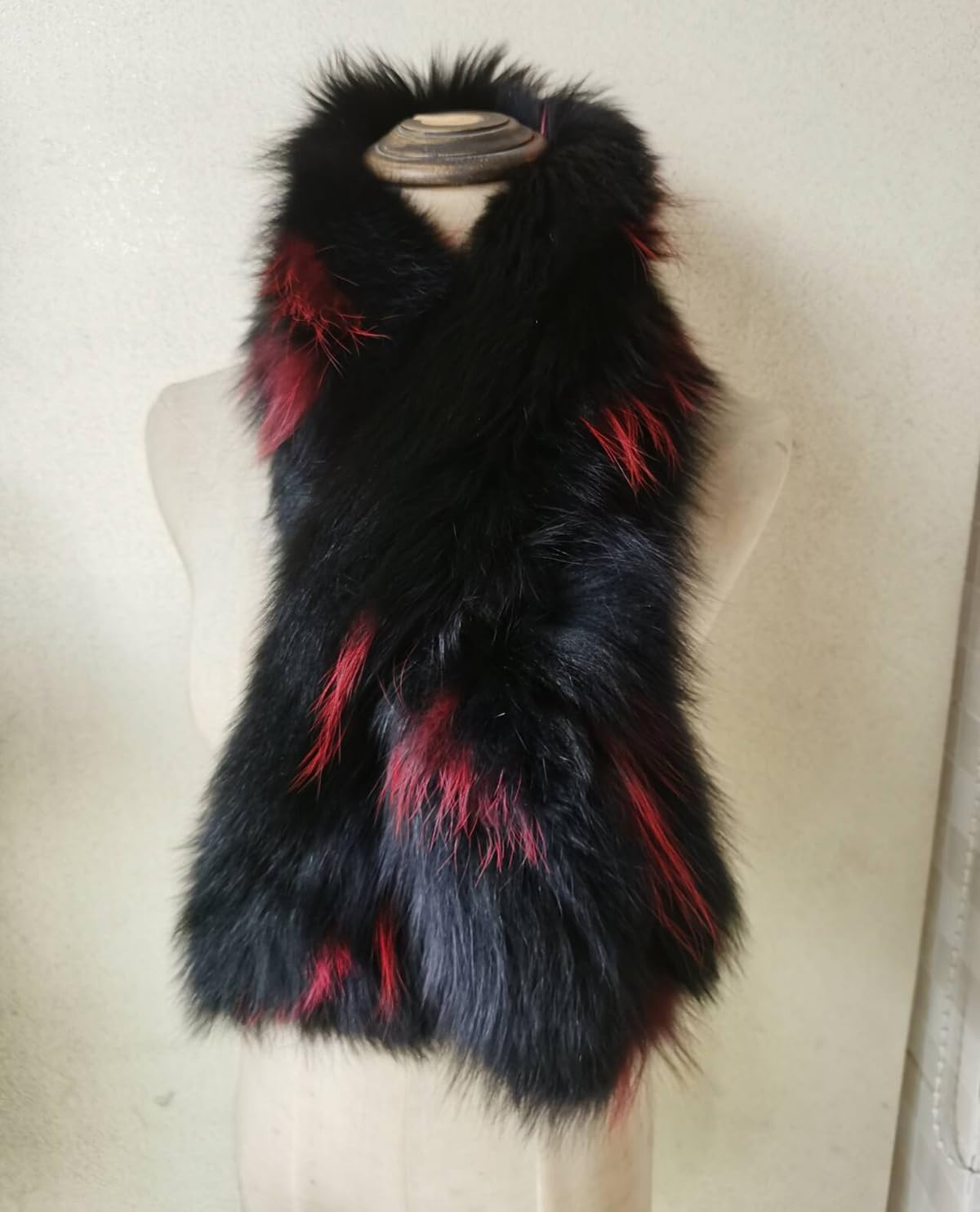 Women Winter Scarves Real Fox Hair Scarf Girls Neck Warmer Neckerchief Wrap Wedding Party