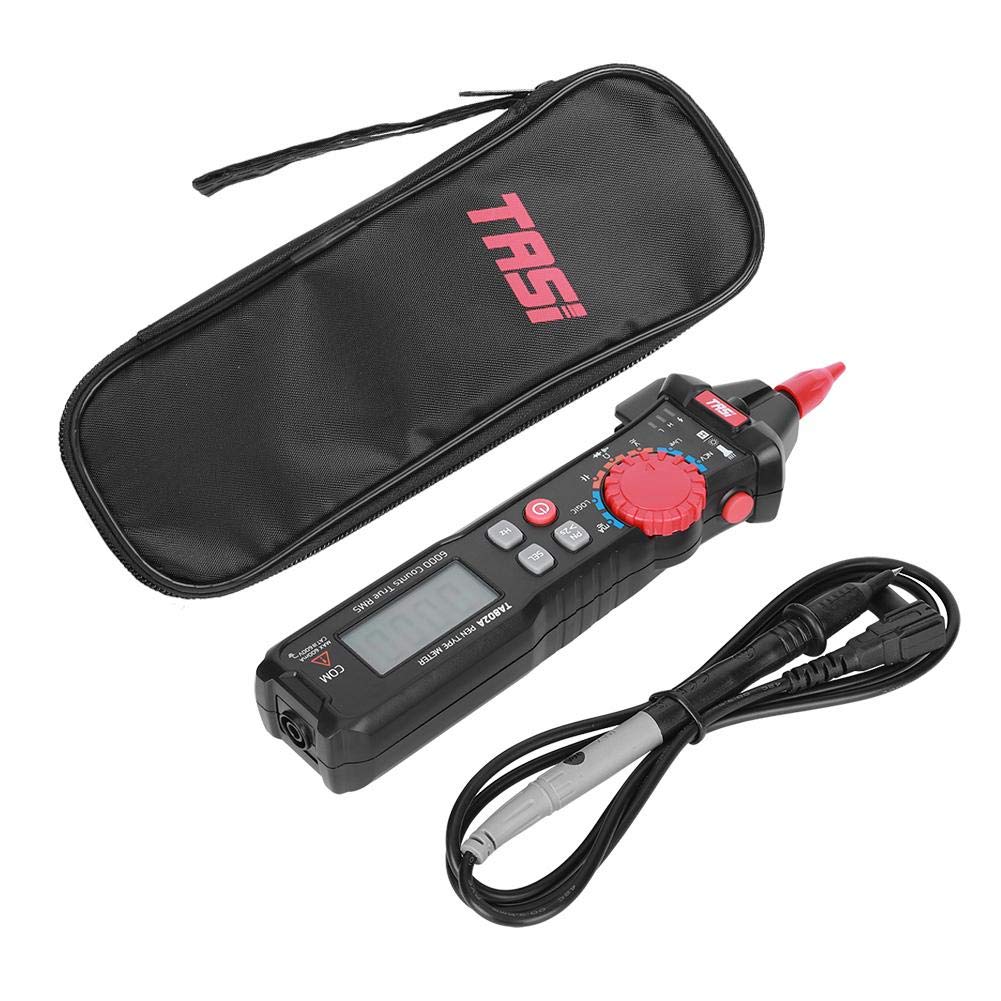 Walfront TA802A Pocket Pen Digital Multimeter with carrying case and test lead