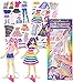 Ultimate Lisa Frank Sticker Super Pack - Lisa Frank Sticker Box and Sticker Pack with Over 1000 Stickers and More (Lisa Frank Party Supplies)