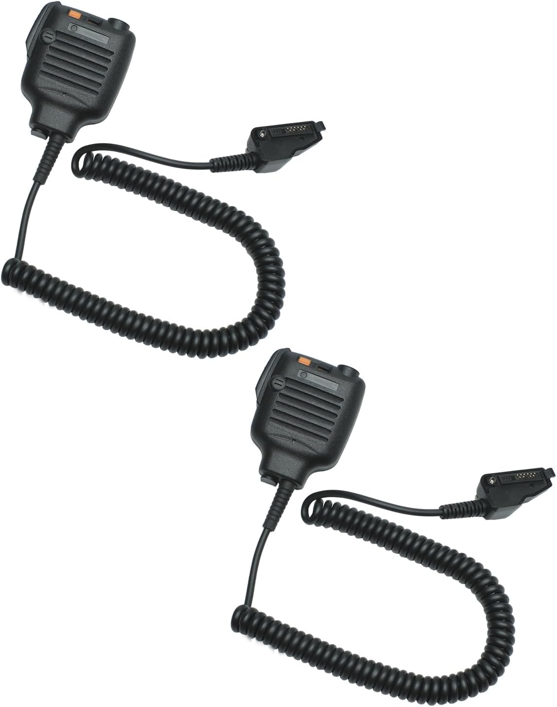 Speaker Mic Remote Shouder Microphone for Kenwood Radios KMC25 NX-200 NX-210 NX-300 NX-3200 NX-5300 NX-3300 NX-5200 K2 NX-5400 TK-2180 TK-3180 TK-280 TK-290 P25,2 Pack