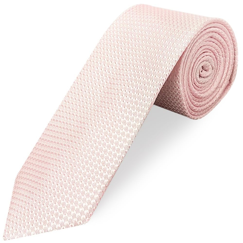 TIES R US Blush Textured Classic Tie