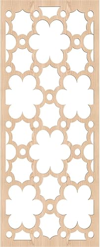 Miniatura 2 de Ekena Millwork WALW14X35X0250STGRO Southgate - Paneles de pared decorativos de madera con calado, 13 38 pulgadas de ancho x 34 38 pulgadas de alto,