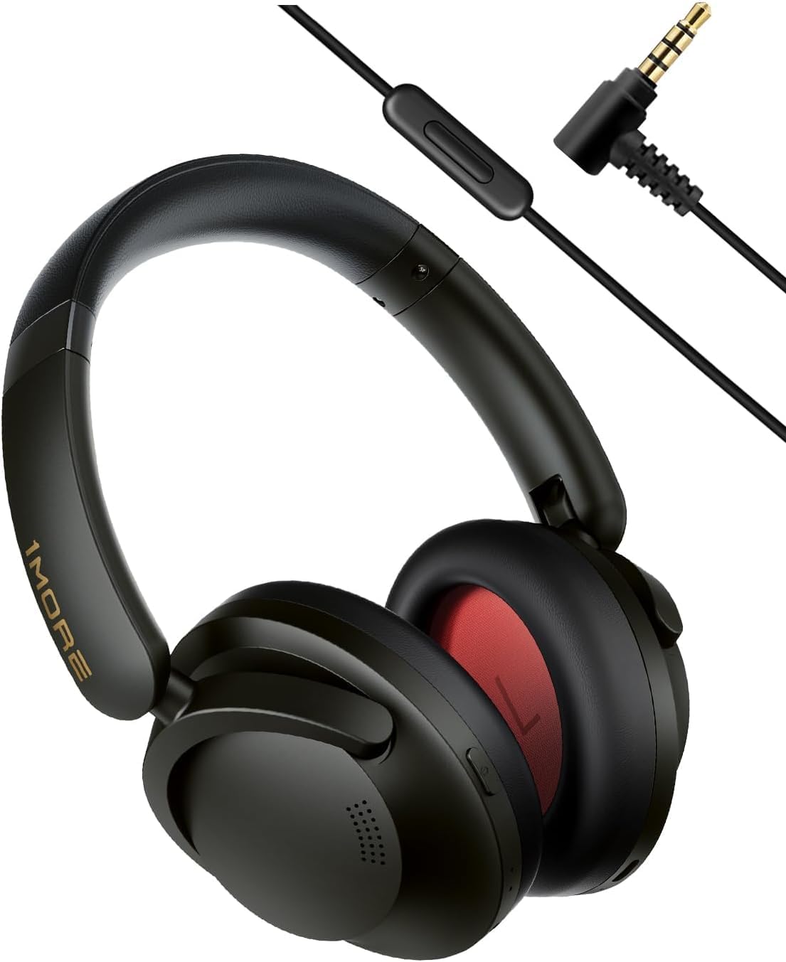 SonoFlow-Pro Noise Cancelling Headphones - HQ51 Over Ear Bluetooth Headphones with LDAC for Hi-Res Wireless Audio,100H Playtime, Bluetooth 5.4, QuietMax ANC, Comfortable Fit (Matte Gray)