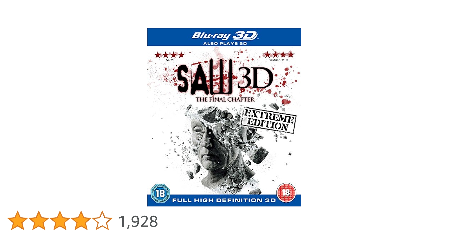 Amazon.co.jp | Saw:the Final Chapter [Blu-ray] DVD・ブルーレイ