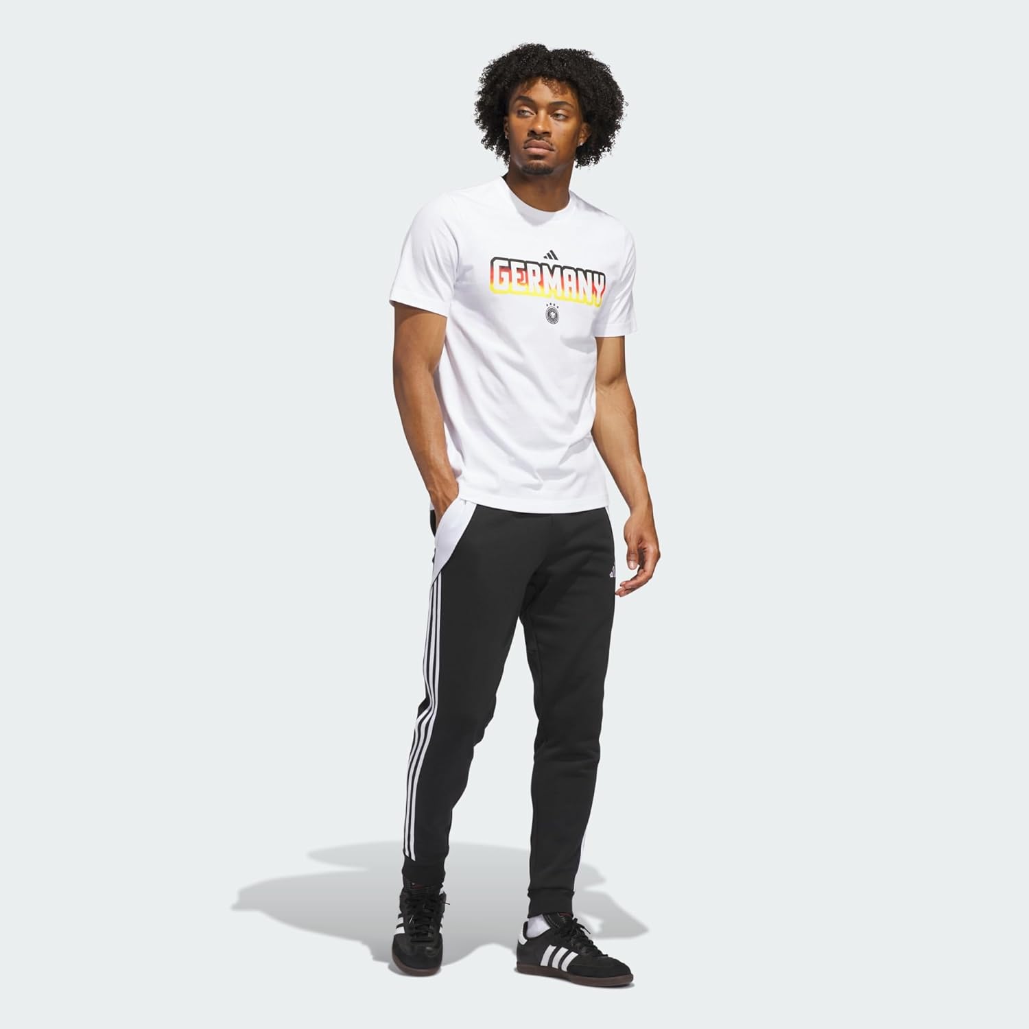 adidas Men's M WC HJH GER T White/L US