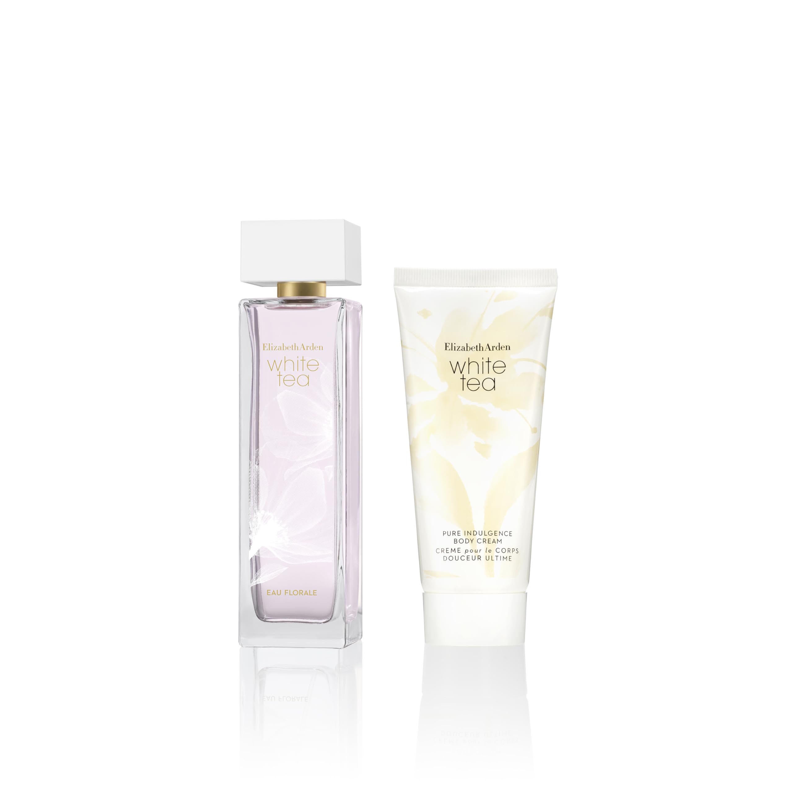 Elizabeth Arden White Tea Eau Florale Eau de Toilette 100 ml pour Femme, Crème Corps, Senteur Florale et Fraîche, Spray Vaporisateur, Parfum pur, Féminine et délicate, Coffret Parfum, Cadeau Femme