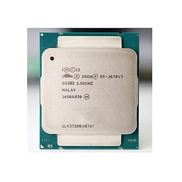 RENKTE E5 2678 V3 CPU 2.5G Serve CPU LGA 2011-3 E5-2678 V3 2678V3 PC Desktop Processor CPU Fit for X99 Motherboard RENKTE