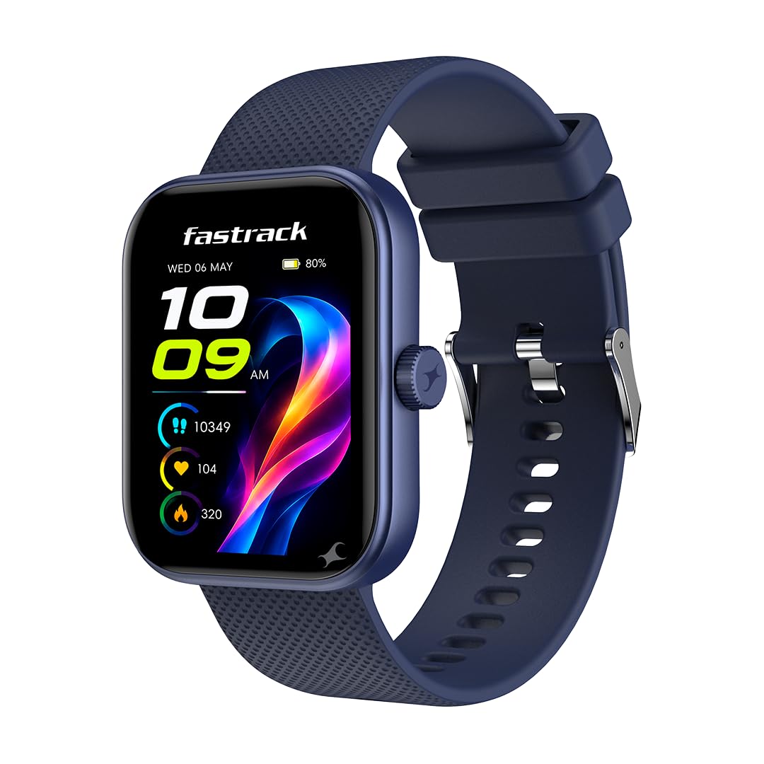 Fastrack Revoltt S1 Smart Watch, Blue - Image 1