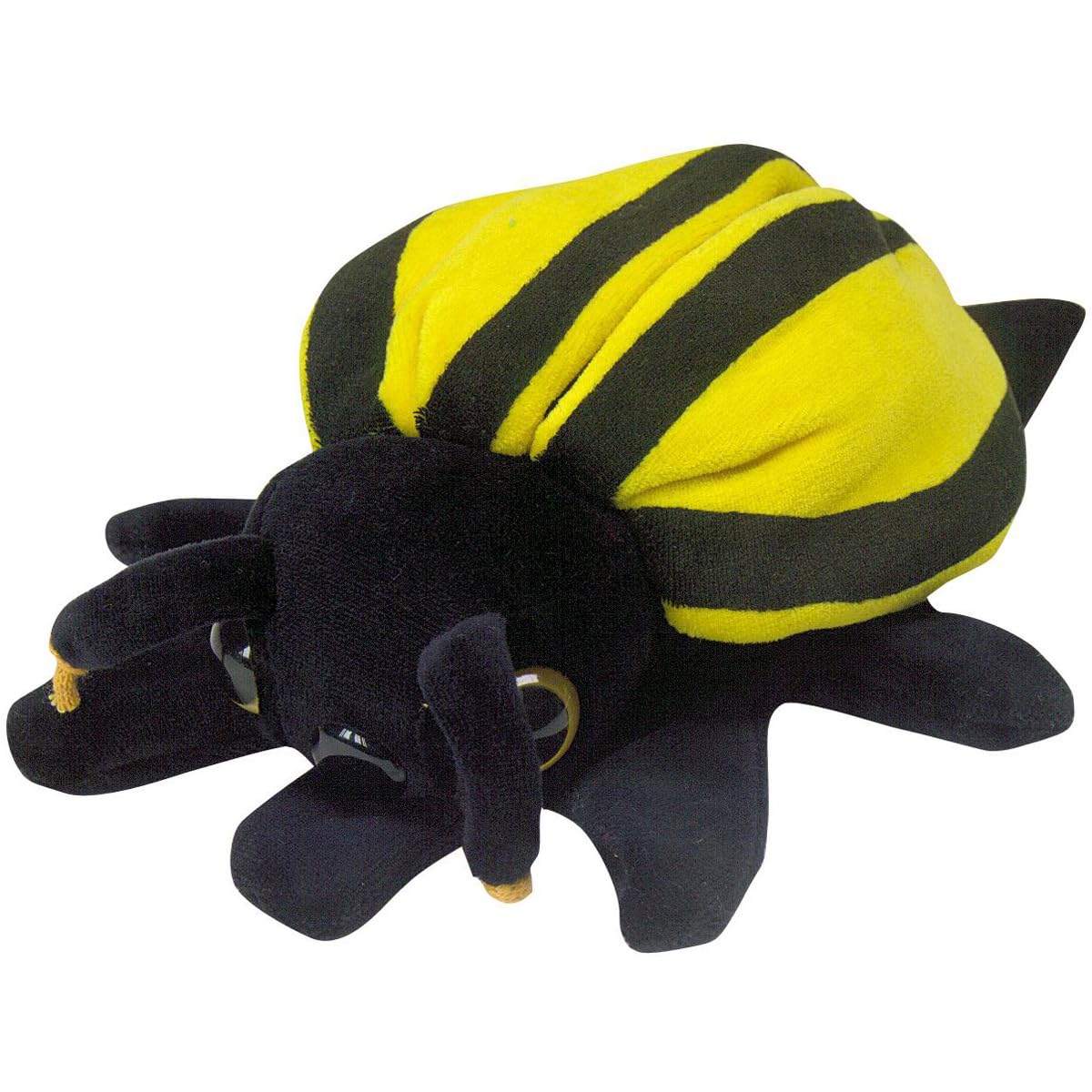 Marionnette en Peluche Abeille Douce Jouet Marionnette pour Jeux de Marionnette et Théâtre de Marionnette pour Enfants et Tout-Petits Jouet Éducatif