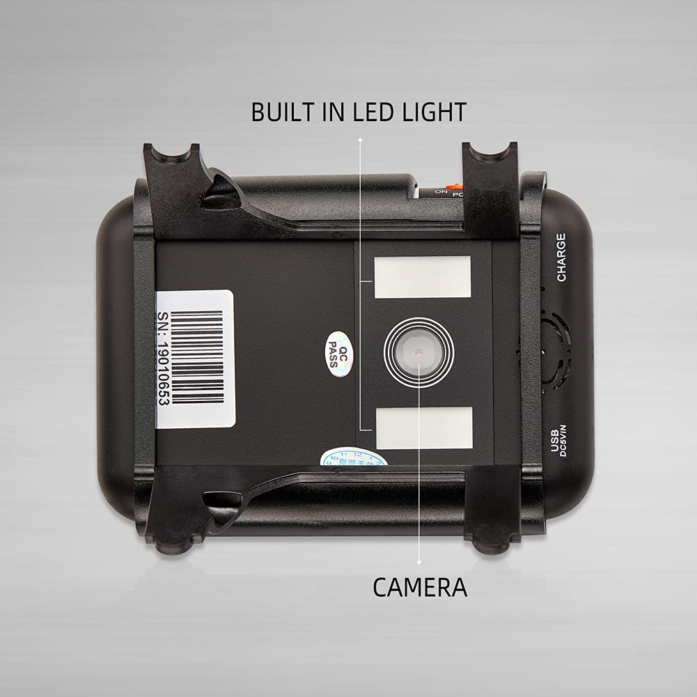 Lupa digital de vídeo portátil JOYWENG LCD, ayuda de lectura electrónica para visión baja, 9 cm