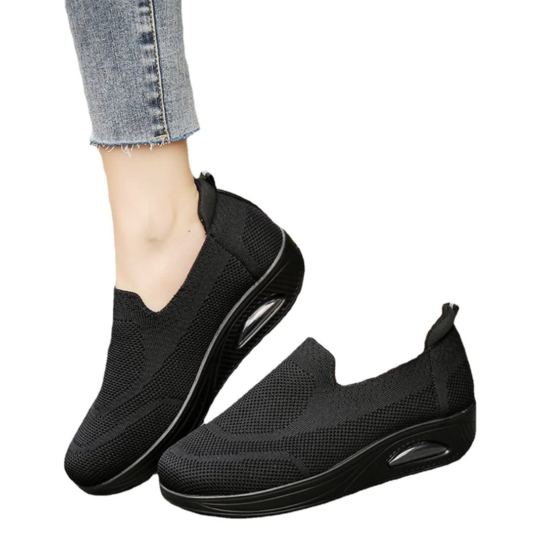 Zapatillas Sin Cordones Para Mujer - Cómodas Y Ligeras, Ideales Para Enfermeras, Trabajo O Caminar