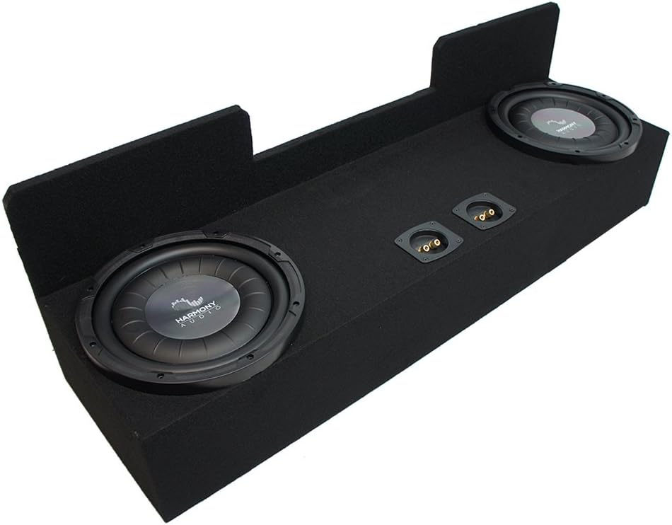 American Sound Connection Dual 12" Subwoofer Box For 93-02 Chevy Camaro - With Kicker C12 Subs