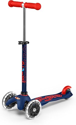 Vista 14 de Micro Kickboard Mini LED Kids Scooter for Ages 2-5 Children up to 110 lbs 3 Wheel Lean-to-Steer Design Adjustable T Bar Smooth Ride