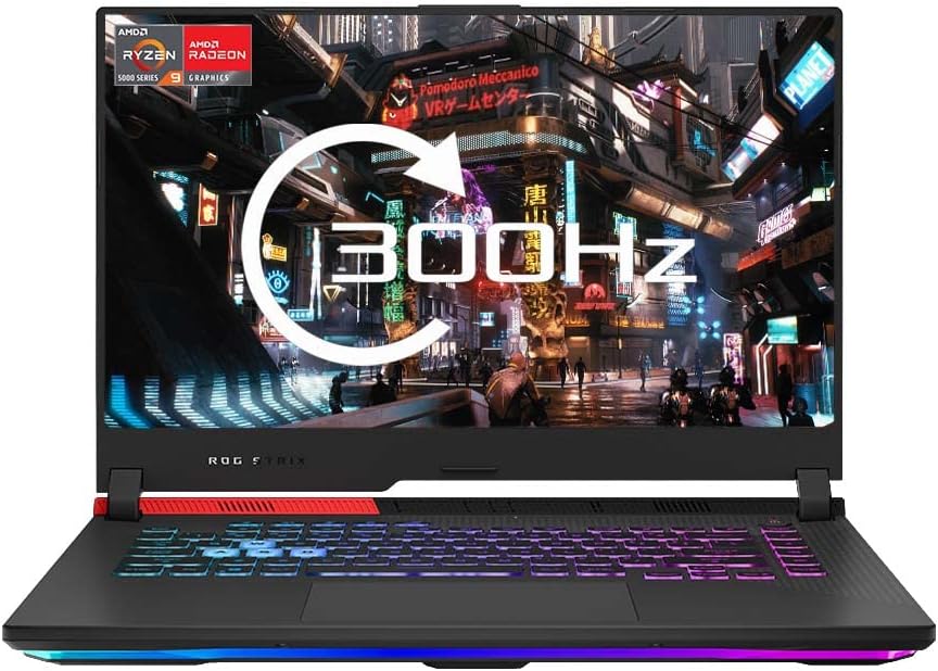 ASUS Strix G713IE 17.3 Inch Full HD IPS 144 Hz Gaming Laptop (AMD Ryzen 7-4800H, Nvidia GeForce RTX 3050Ti, 8 GB RAM, 512 GB SSD, Windows 11, Wi-Fi 6), Black