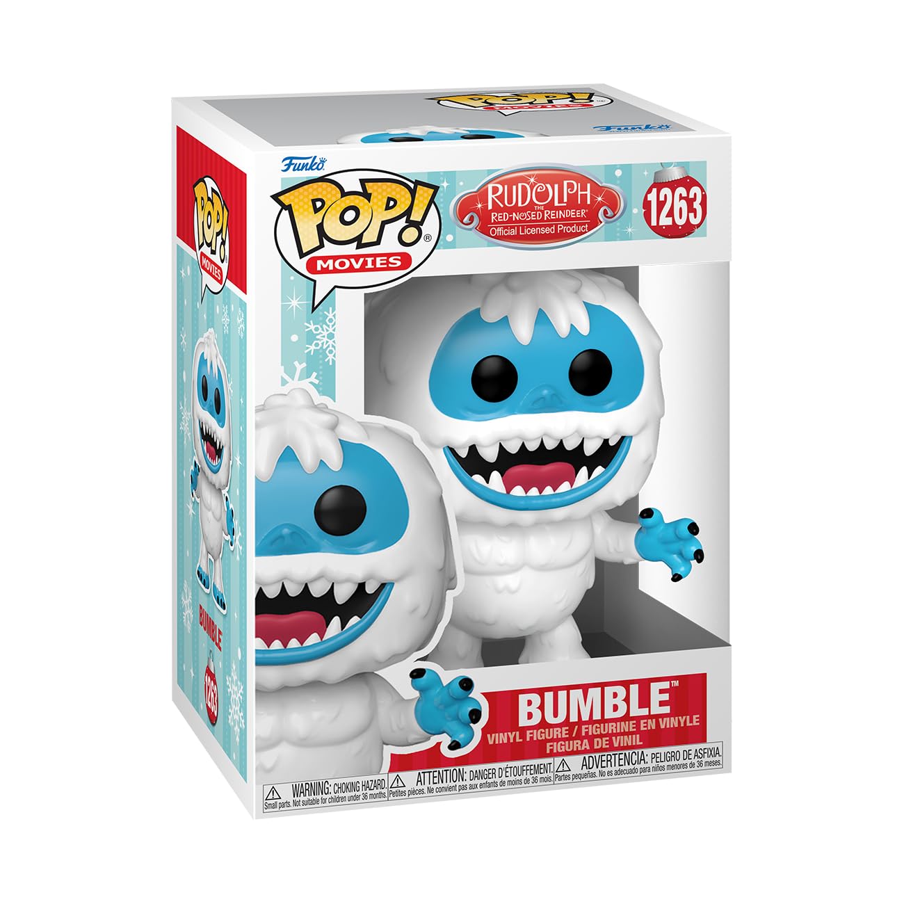 Funko POP! Movies: Rudolph, Bumble, Rudolph the Red-Nosed Reindeer, Collectable Vinyl Figure, Gift Idea, Official Merchandise