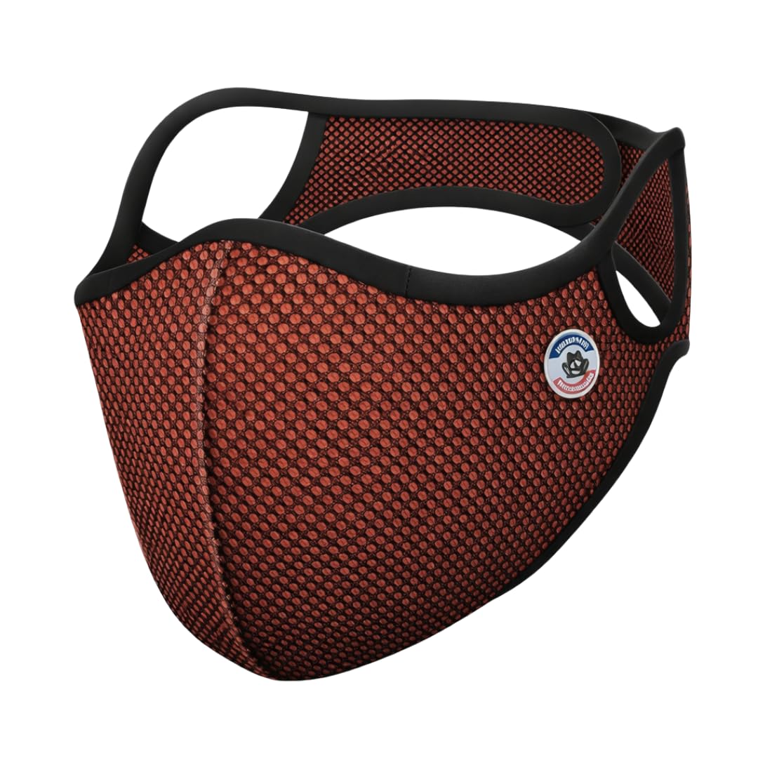FROGMASK – Staubschutzmaske – Fahrrad – Motorrad – Unisex – waschbar – wiederverwendbar + 1 FFP2-Filter