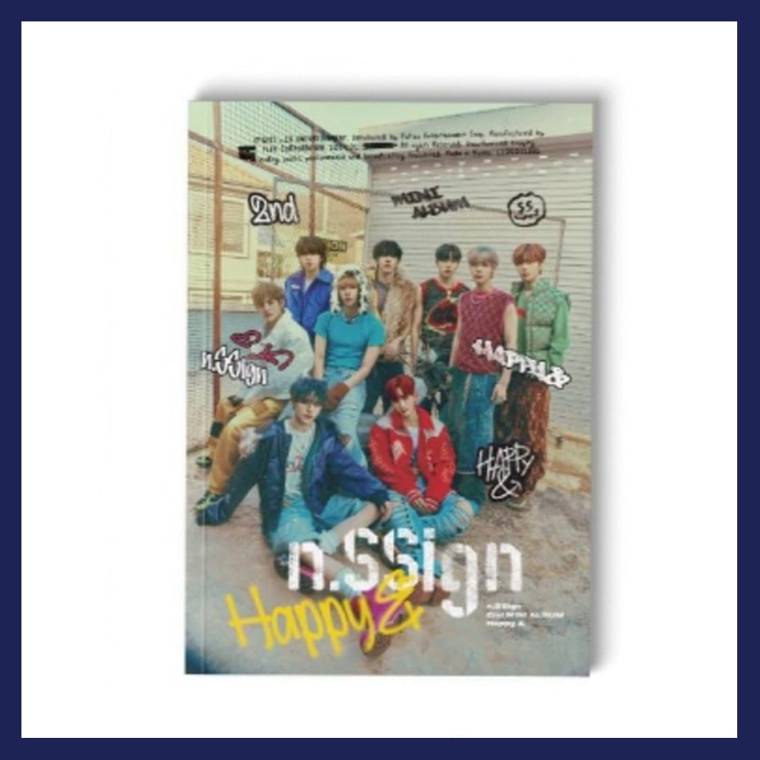n.SSign Happy & 2nd Mini Album ABEMA Ver avec photobook et bonus exclusifs