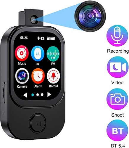 Miniatura 2 de Jectse MP3 Music Player, 2.01 inch Touchscreen with Built in Camera, Hi Fi Sound, Metal Frame, Portable Multimedia Device for Music, Photos, Videos