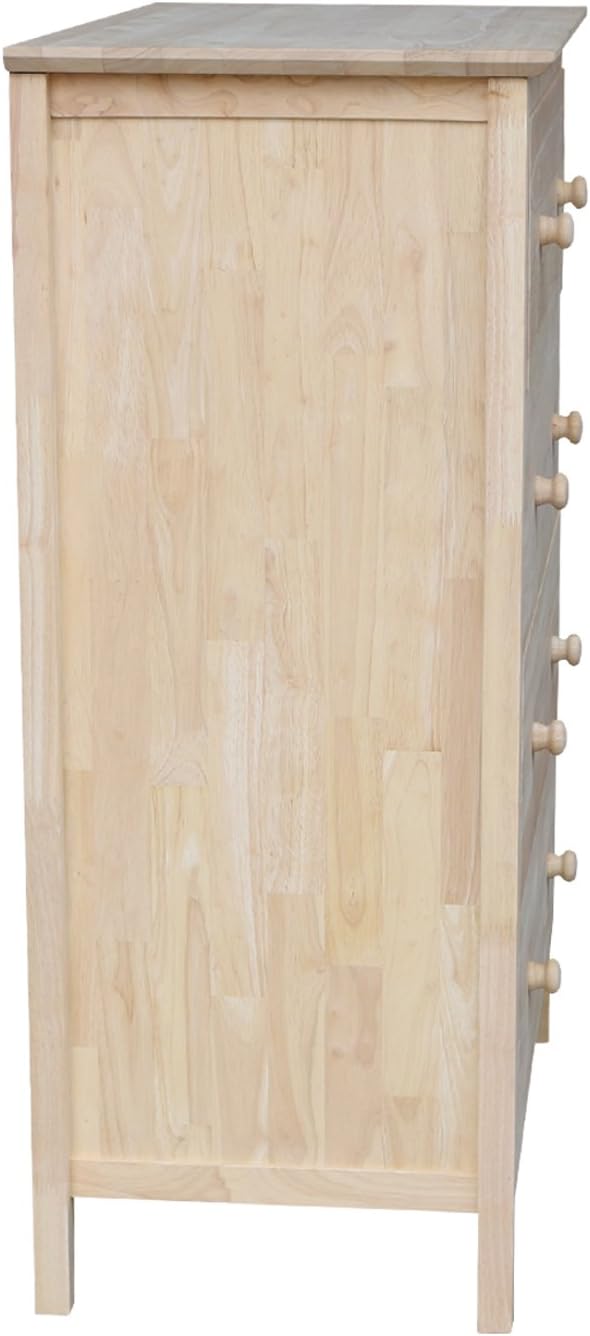 Lоwеѕt Prісе International Concepts Dresser with 4 Drawers, Unfinished