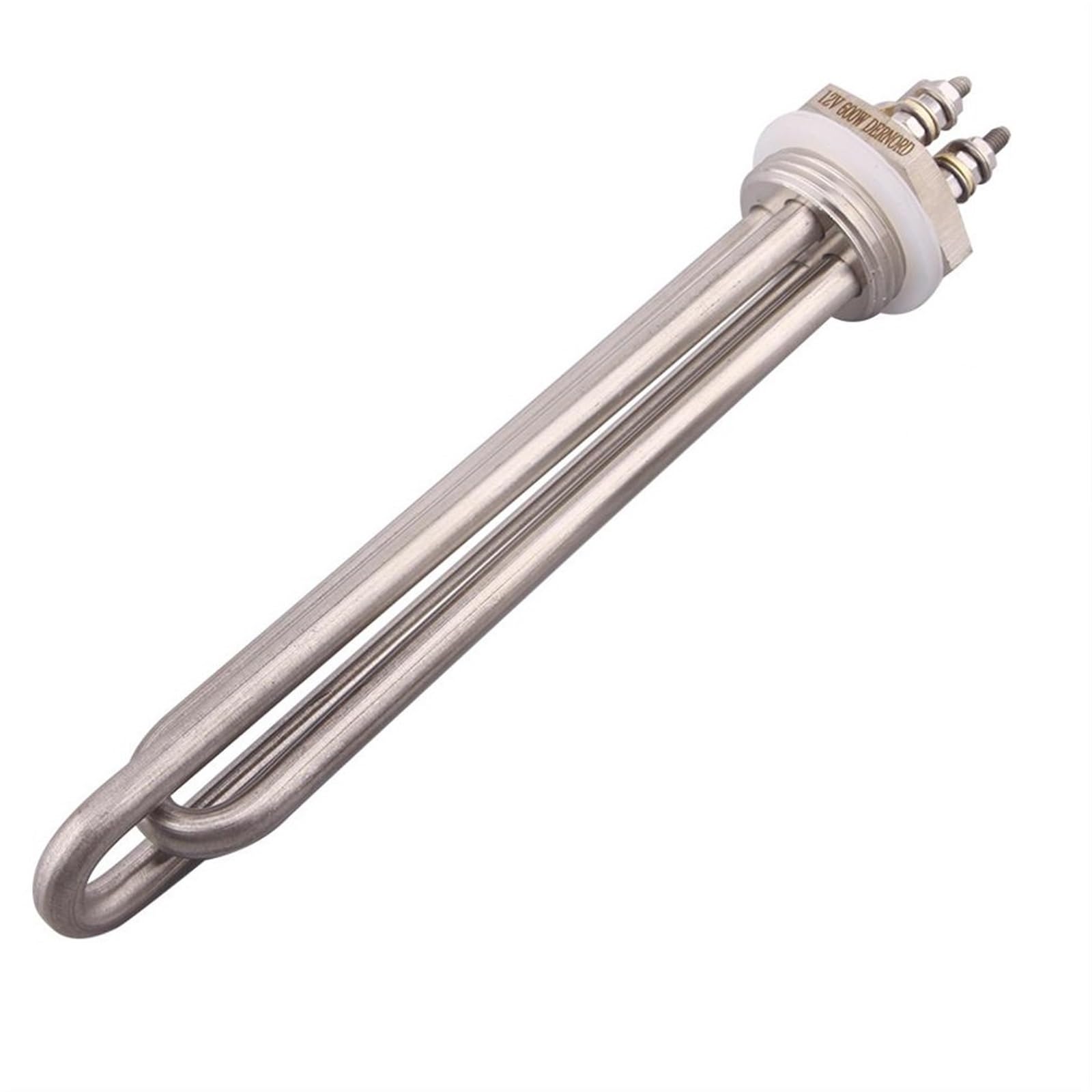 Zcxxdcx 1500W Dc Water Heater 48V 3000W/1200W/ Dn25 Immersion Heating Element 1"Bsp Tubular Electric Heater Sus304(1500W)