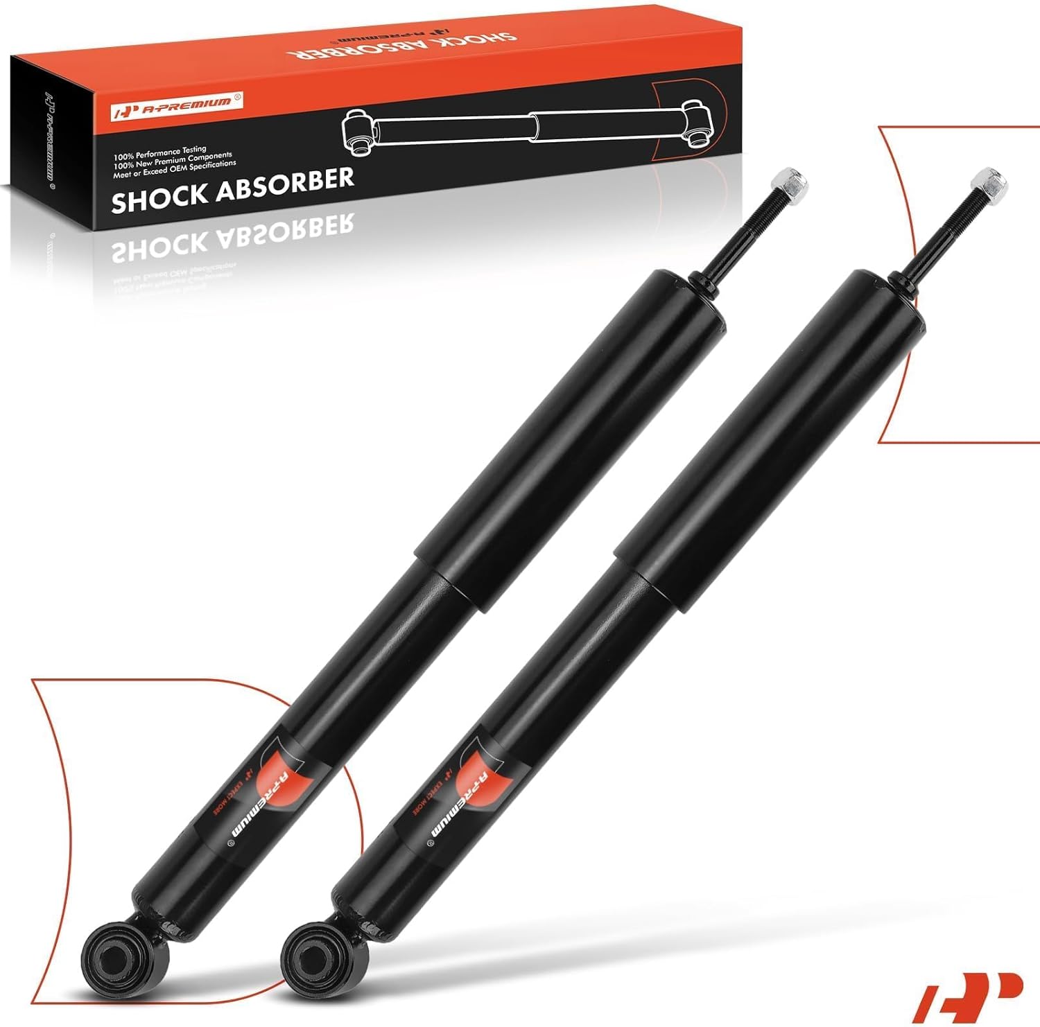 A-Premium Rear Shock Absorber Struts Compatible with Kia Sorento 2007 2008 2009
