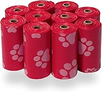 Vista 38 de Best Pet Supplies - Bolsas para limpieza de excremento de perro, rollo de repuesto, uso en exteriores, a prueba de fugas y desgarros, plástico