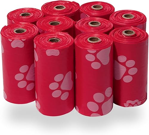 Vista 11 de Best Pet Supplies - Bolsas para limpieza de excremento de perro (240 bolsas) para limpieza de desechos, reemplazos de rollo para paseos y viajes al