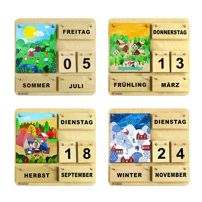 Holzkalender Grundschule &ndash; Die 15 besten Produkte im Vergleich - The