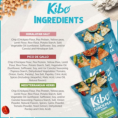 Kibo Foods Kibo Chickpea Chips - High Protein/Fiber thumb #4