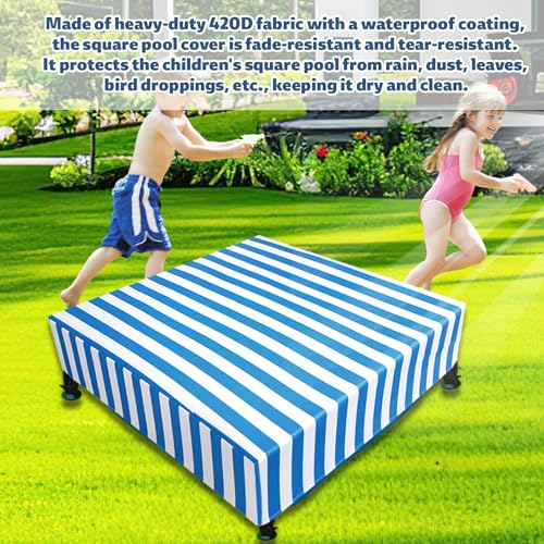 Cobertor para Piscina Infantil Lyreh 130x130x30 cm miniatura 7