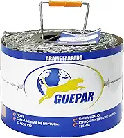 Arame Farpado Galvanizado, 250 Metros, Resistente para Cerca Rural, Sítio e Fazenda