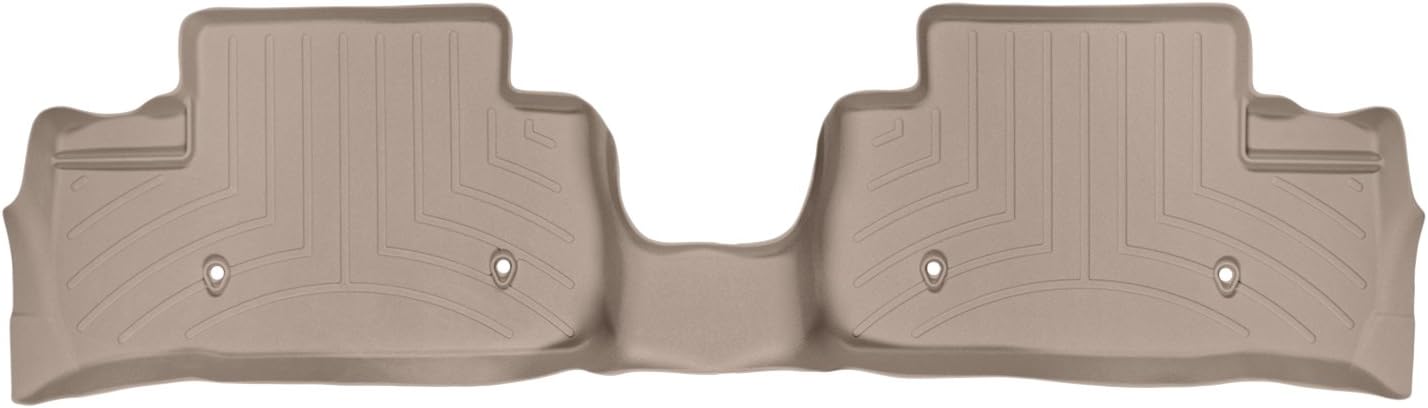 WeatherTech Custom Fit FloorLiners for Land Rover Rover LR2, LR2, 2nd Row (455632), Tan
