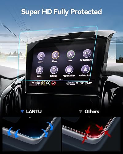 Miniatura 438 de Protector de pantalla de coche para Ford Edge 2024 2025 2023 2022 2021 (SE/SEL/ST-Line/Titanio/ST) Accesorios Protector de pantalla de vidrio