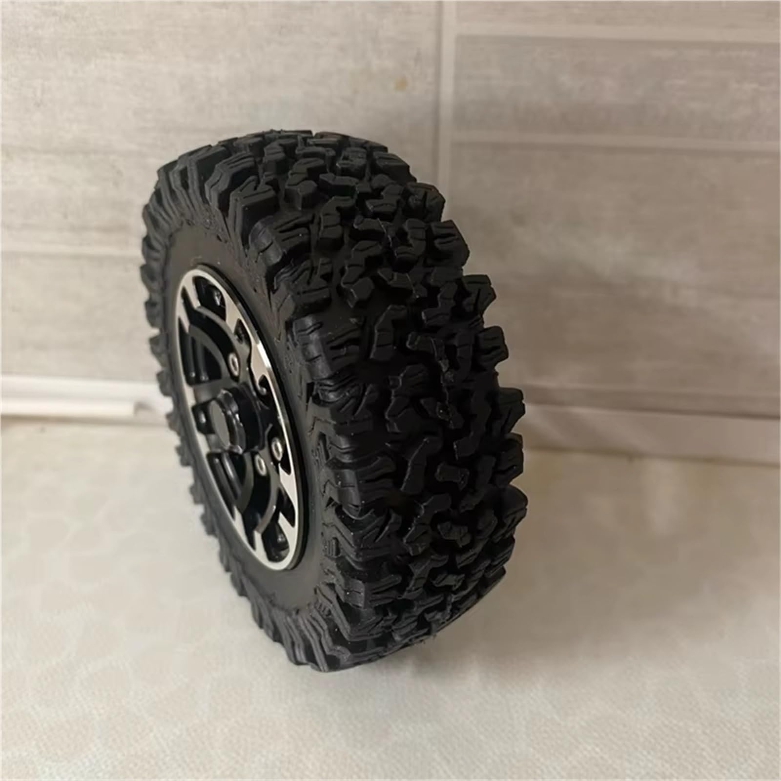Componentes Auto RC Compatible con Traxxas para TRX4 D90 para Axial para SCX10 II para Redcat para MST 1/10 Coche Trepador De Control Remoto 4 Uds 90Mm 1,9 Neumático Rueda