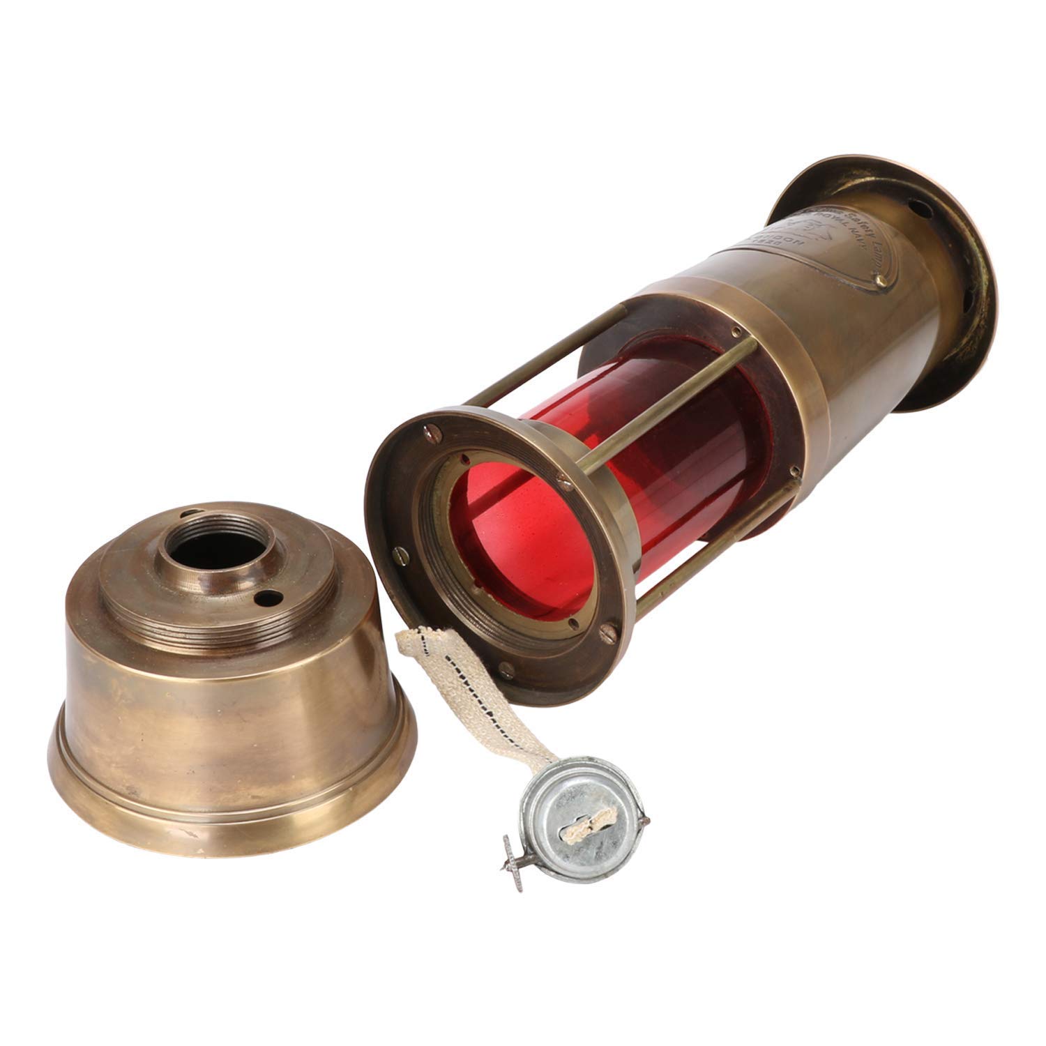 クラシック赤色ランタン 航海灯　船舶赤灯 ボディ真鍮製　昭和レトロ クラシック赤色ランタン 航海灯 船舶赤灯 ボディ真鍮製 昭和レトロ