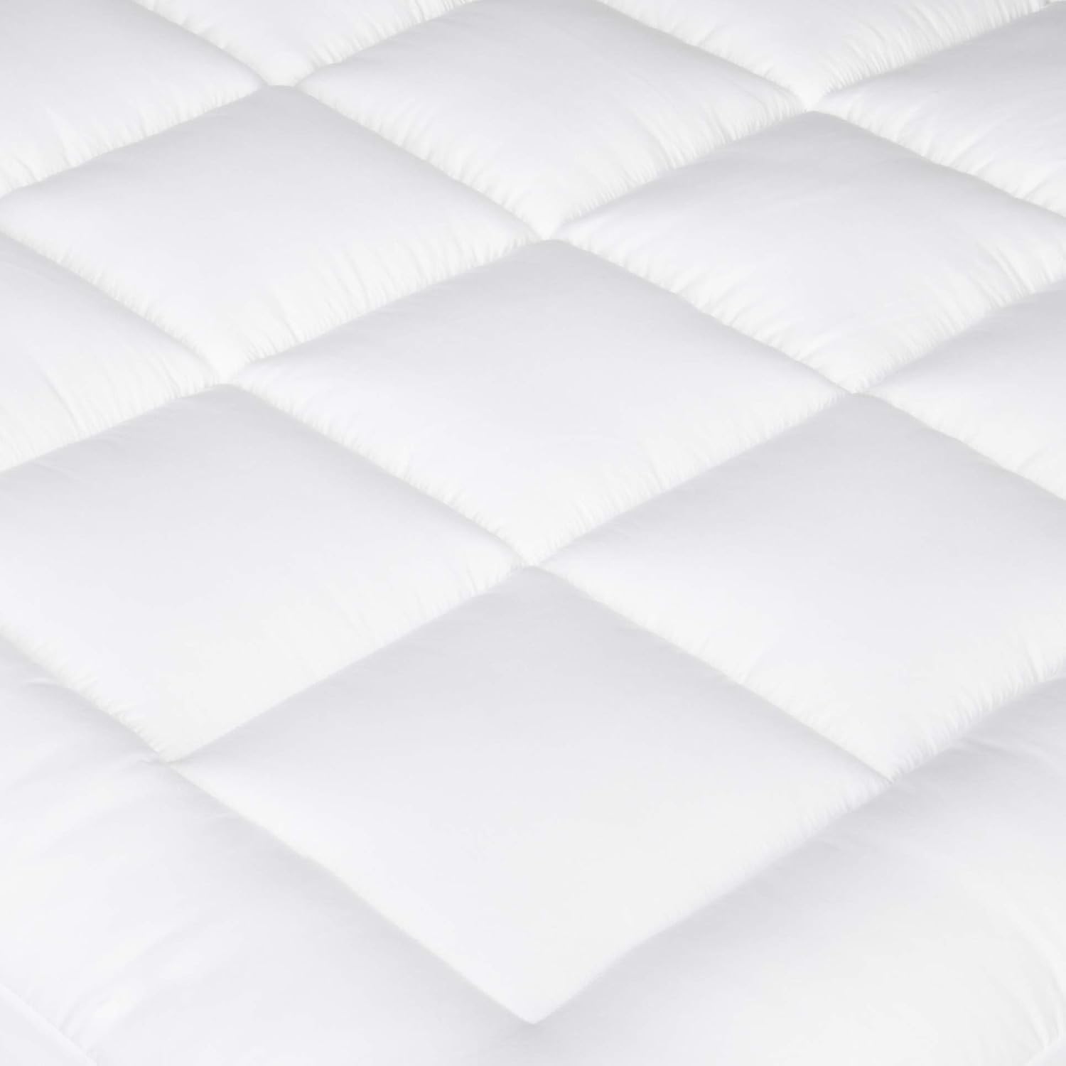 Amazon Basics Down-Alternative Mattress Topper Pad with Microfiber Shell - Twin