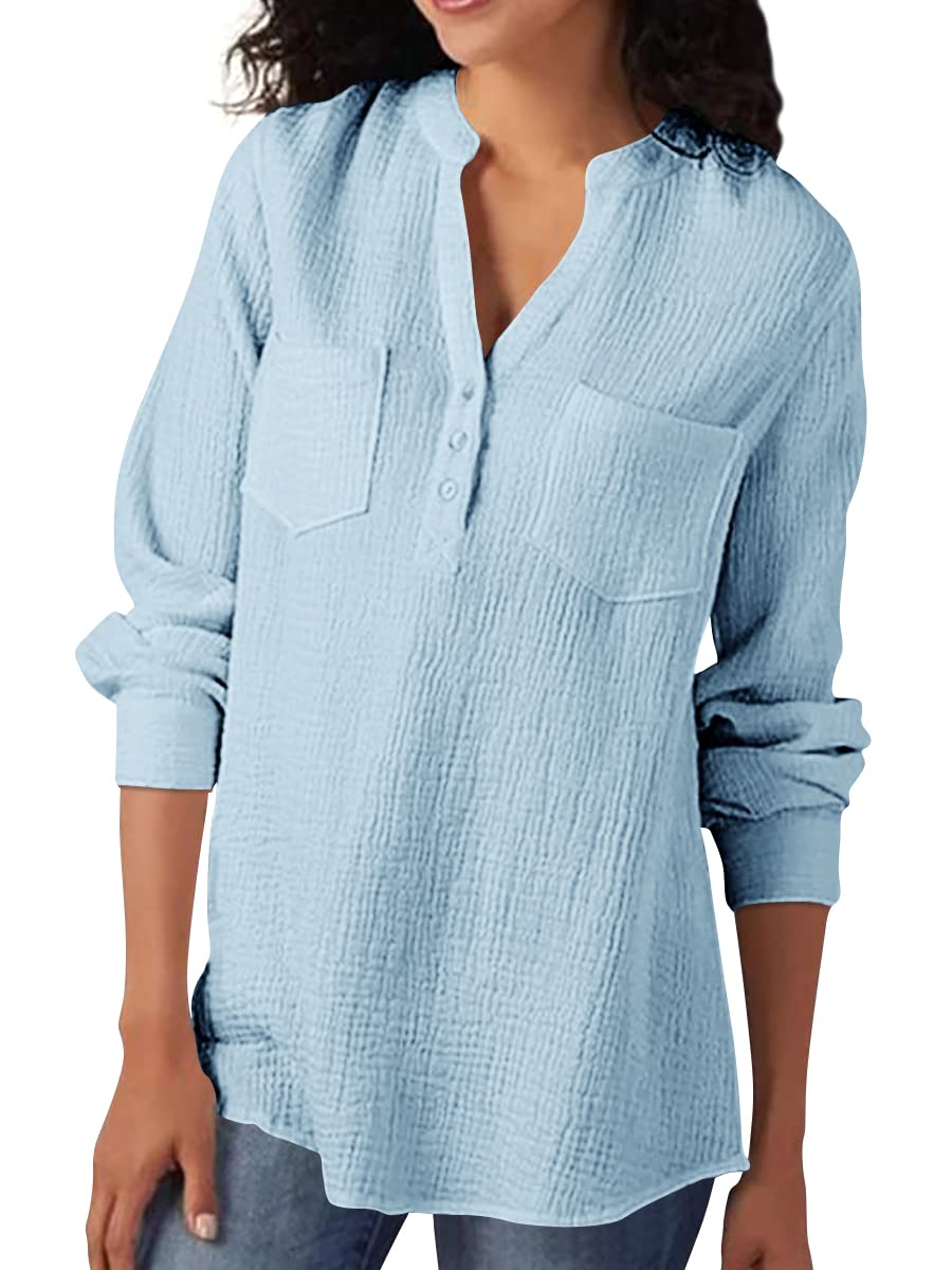 Long Sleeve Gauze Tunic