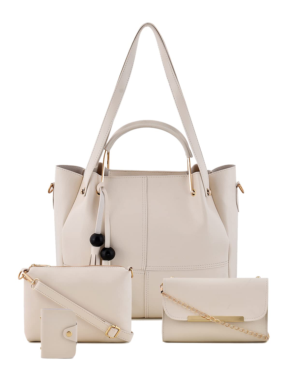 MARK & KEITH White Handbag for Women | hand bag for ledis (White) (MBG 0543 WH) (B07H4LRSDQ) Amazon Price History, Amazon Price Tracker