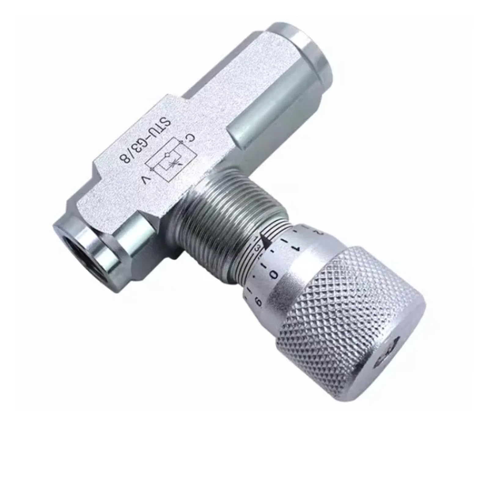 Solenoides, Válvula de Control flujo STU válvula acelerador hidráulico unidireccional STU-G1/4 STU-G3/8 STU-G1/2 STU-G3/4 STU-G1 1 ud(1/4)
