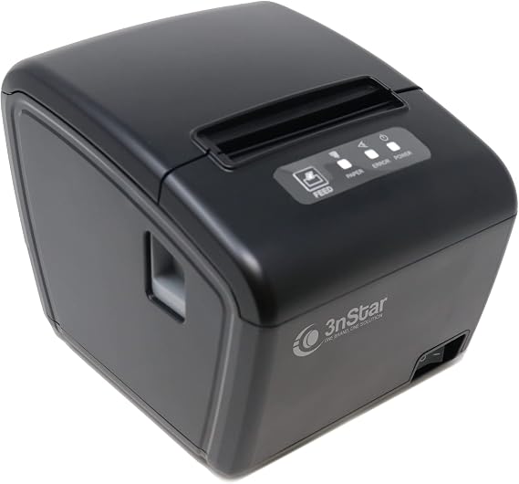 3nStar Thermal Receipt Printer 80mm 200mm/s 2 Interfaces - USB/Ethernet - RPT006