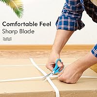 Vista 5 de Niutop - Juego de 100 tijeras a granel de 8 pulgadas, multiusos, tijeras de tela para costura afilada para oficina, hogar, escuela secundariamedia