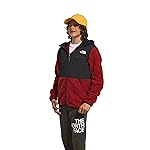 THE NORTH FACE Boys' Forrest Full Zip Hooded Fleece Jacket, Cardinal Red, Large
