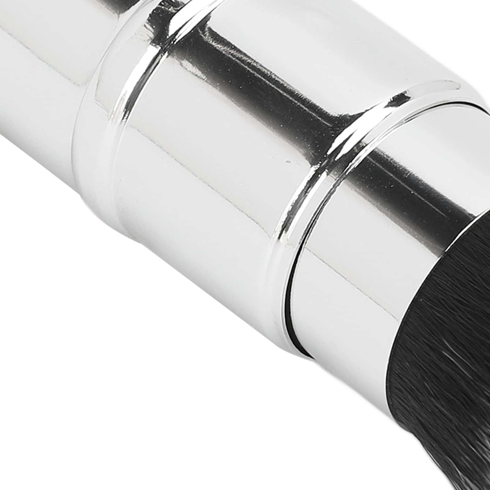 FILFEEL Roller do Twarzy 2 w 1 Pochłaniający Sebum Dwugłowy Pędzel do Podkładu z kulką z Kamienia Wulkanicznego Kontroli Sebum i Poprawiania Makijażu (Kawa)